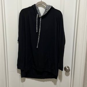 Plus Size - Ink Love & Peace Heatherly French Terry Knit Sweatshirt.